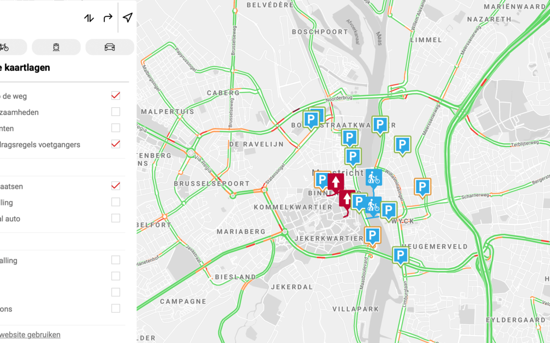 Actuele info over bereikbaarheid Maastricht